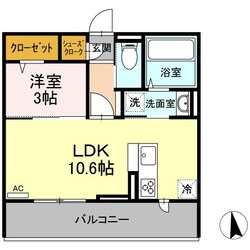 ラシュレの物件間取画像